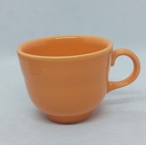Fiesta Ware Homer Laughlin Coffee Tea Cup Orange HLC USA